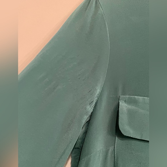 100% Silk Mini Dress - Sz 4 - Picture 4 of 4